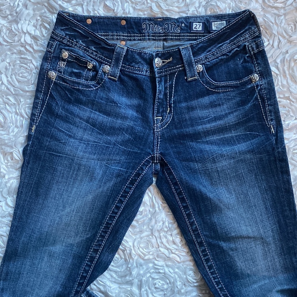 Miss Me like new bootcut jeans size 27 - Picture 3 of 4